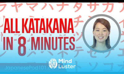 Review ALL Katakana in 8 minutes Write and Read Japanese