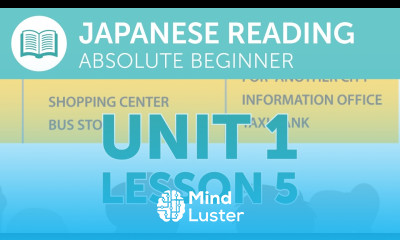 Japanese Reading for Absolute Beginners Taking a Taxi from the Station