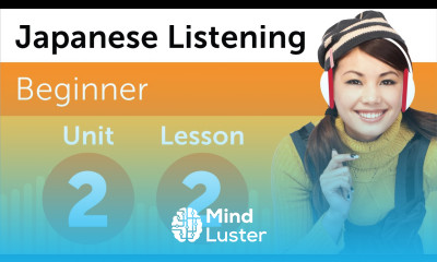 Japanese Listening Comprehension Choosing a Drink in Japan