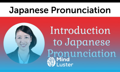 Introduction to Perfect Japanese Pronunciation
