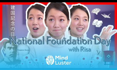 Japanese NATIONAL FOUNDATION DAY Words with Risa