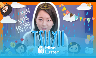 Japanese TSUYU Rainy Season Words with Risa 梅雨