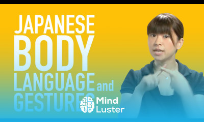 Learn Japanese Japanese Body Language and Gestures Lesson 8