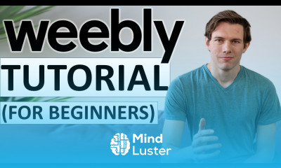 Weebly Tutorial for Beginners 2021 Full Tutorial Easy Professional Website