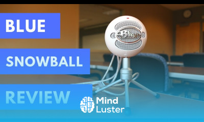 Best USB Microphone Blue Snowball USB iCE Condenser Microphone Review Test