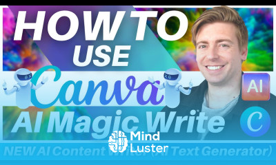 How to use Canva AI NEW AI Content Writer Magic Write Text Generator