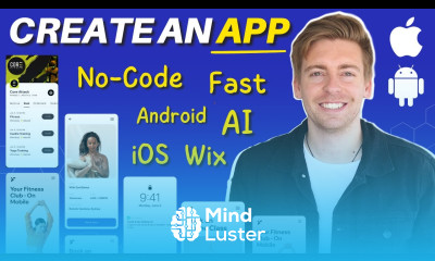 Build A No Code App for IOS and Android with AI Wix App Builder Tutorial