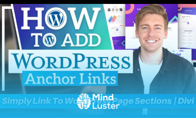 How To Add Anchor Links To WordPress Divi Theme Tutorial