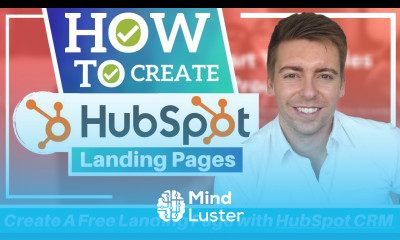 HOW TO CREATE A LANDING PAGE for free HubSpot Tutorial for Beginners