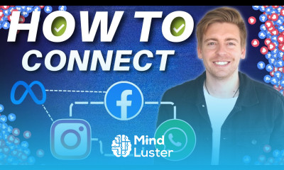 How to connect Business Instagram Facebook Page and WhatsApp together