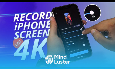 Record Your iPhone Screen Save it in 4K