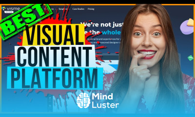 Best Visual Content Platform Infographic Presentation Creator