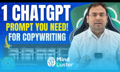 The only CHATGPT prompt that can help you in many Copywriting needs Copywriting Course 9