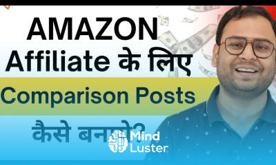 How to Create Comparison Blog post for Amazon Affiliate Affiliate Marketing Course 9