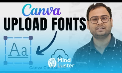 How to upload Fonts in Canva Canva Course 12