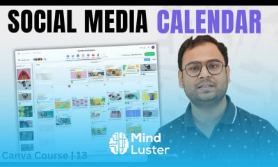 Connect Your Social Media Account with Canva Canva Course 13
