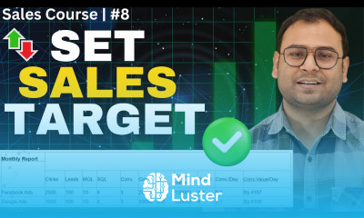 How to Create Realistic Sales Target Sales Course 8