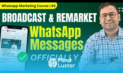 How to Broadcast and Retarget Whatsapp Messages using AiSensy Whatsapp Marketing Course