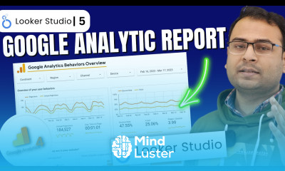 Creating Basic Google Analytics Report in Looker Studio in hindi Looker Studio Course 5