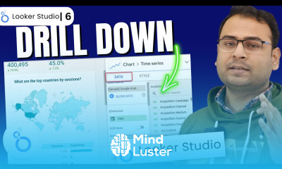 How to Use Drill Down Features in Looker Studio in Hindi Looker Studio Course 6