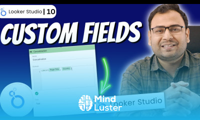 Customs fields Concatenation in Looker Studio in Hindi Looker Studio Course 10