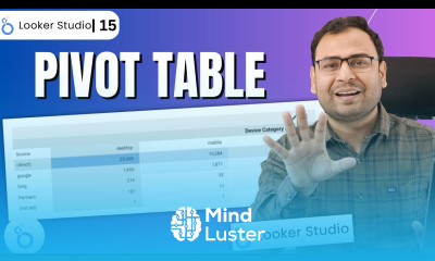 How to Create Pivot Table report in Looker Studio Looker Studio Course 15
