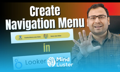 How to Create Navigational Menus in Looker Studio Looker Studio Course 23