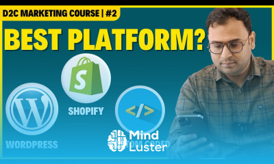 How to Select the Website technology for D2C Business D2C Course Umar Tazkeer