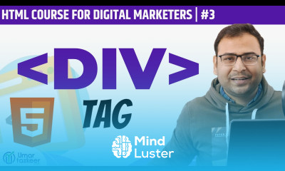 Learn What is Div Tag in HTML How to use Div Tag HTML Course 3 - Mind ...