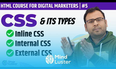 What is CSS and Its types CSS Explained in Hindi HTML Course 5
