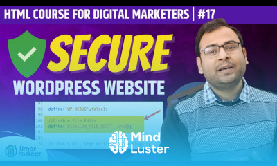 How to Disable Theme Editor Plugin Editor in WordPress HTML Course 17