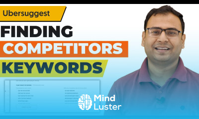 Finding Competitors Keywords In Uber Suggest Uber Suggest in Hindi UberSuggest Course 5