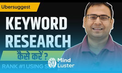 How to find Perfect Keywords Keyword Research in Uber Suggest UberSuggest Course 8