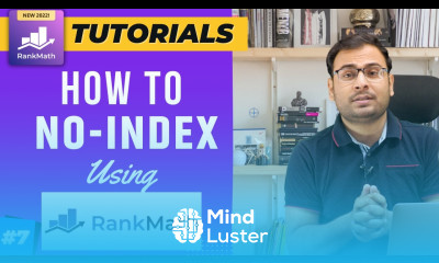 How to Use No Index Feature in Rankmath No Index RankMath RankMath SEO Course 7