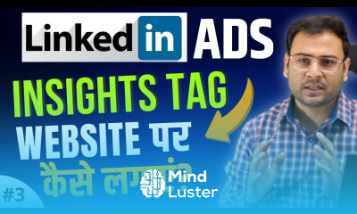 How to Install LinkedIn Insight Tag on Website LinkedIn Insights Tag LinkedIn Ads Course 3