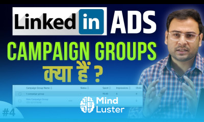 What is Campaign Group in LinkedIn Ads Campaign Groups Explained Linkedin Ads Course 4