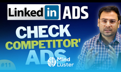 How to Check Competitors LinkedIn Ads Ads Spying LinkedIn Ads LinkedIn Ads Course 11