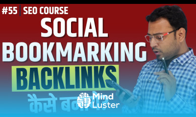 Social Bookmarking Backlinks कैसे बनाये Article Submission Backlinks । SEO Course। 55