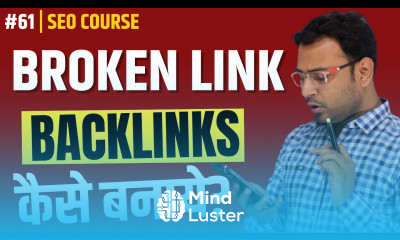 How to Use Broken Link Strategy to Create Backlinks Broken Link Backlinks SEO Course 61