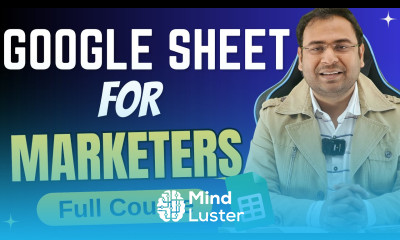 Google Sheet for Digital Marketers Marketers Full Course in Single Video Umar Tazkeer