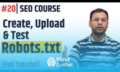 Robots txt File क्या है How to create Robots txt Upload Latest SEO Course 20