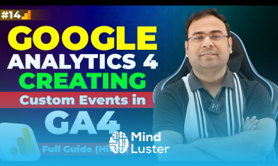 Google Analytics 4 Course Creating Custom Events in GA4 Step by Step Full Tutorial Part 14