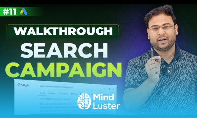 Google Ads Course Walkthrough of Google Search Campaign Imp Video Part 11 UmarTazkeer