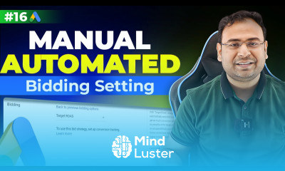 Google Ads Course Manual Vs Automated Bidding Strategies Part 16 UmarTazkeer