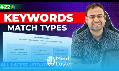 Google Ads Course Keyword Match Types Explained in Detail Part 22 UmarTazkeer