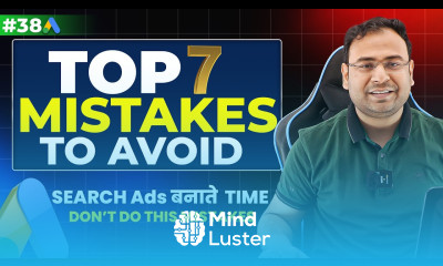 Google Ads Course Mistakes people make while creating Google Search Ad Part 38 Umar Tazkeer