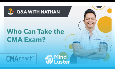 Who can take the CMA exam Live Q A