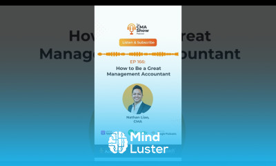 EP 166 How to Be a Great Management Accountant