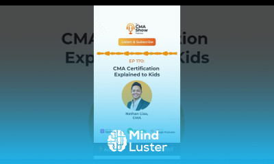 EP 170 CMA Certification Explained to Kids