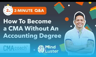 How to Become a CMA WITHOUT an Accounting Degree